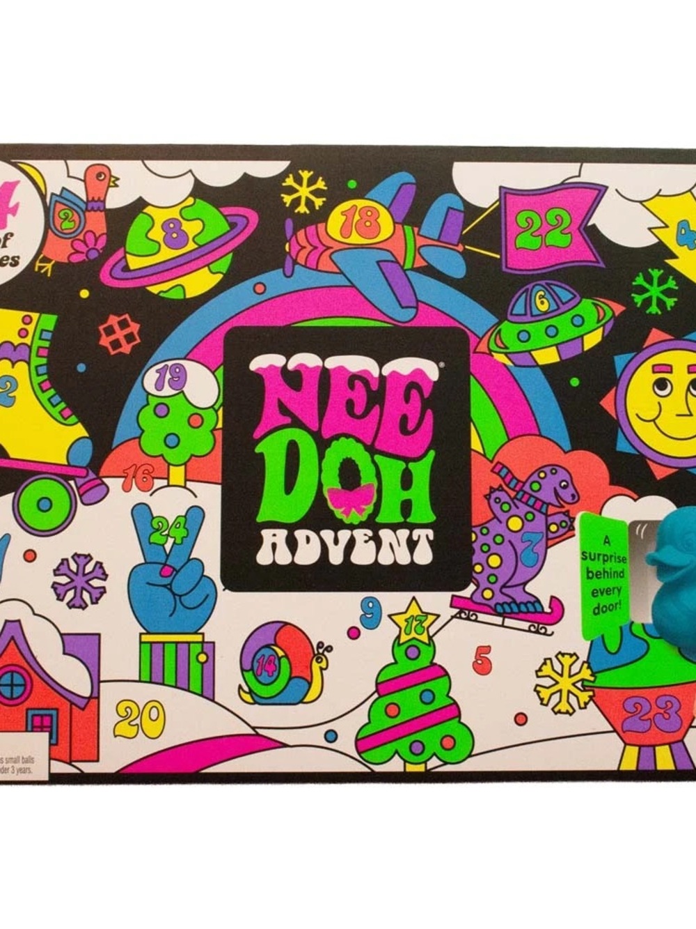 Advent Kids Learning Toy - Bright Multicolor